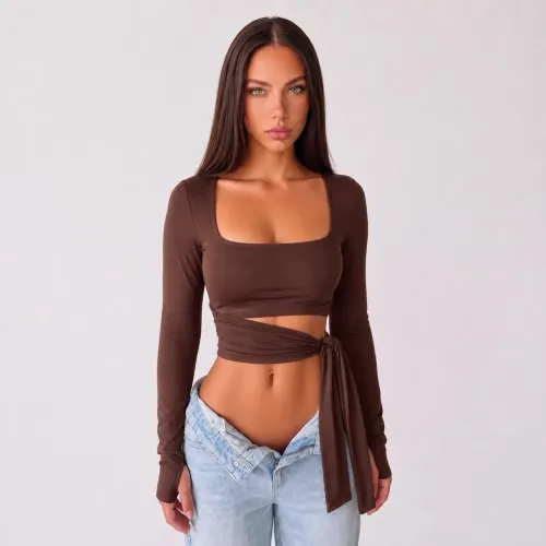 CROPPED BLUSINHA AMARRAÇÃO POR APENAS 69,90