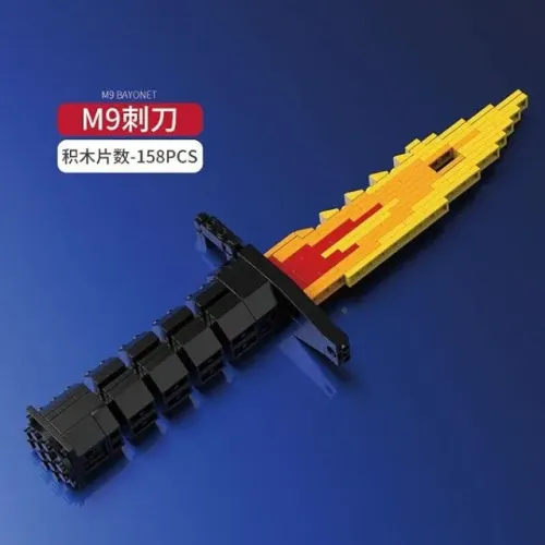 Bayoneta CSGO Building Blocks