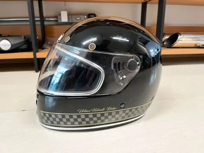 Capacete Urban Café Racer - Estado: Seminovo - Tamanho: 58