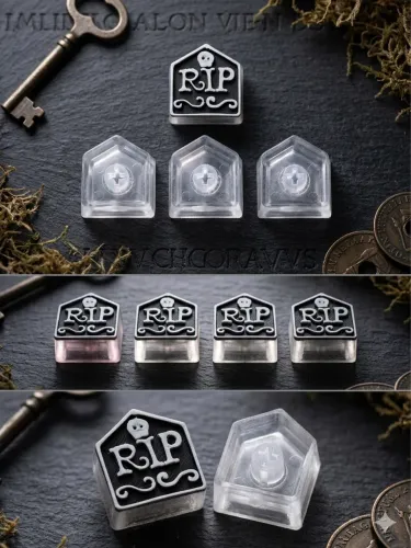 KEYCAPS TECLADO MECANICO - PERKS CALL OF DUTY ZOMBIES - KIT EXCLUSIVO (APENAS 4 UNIDADES)