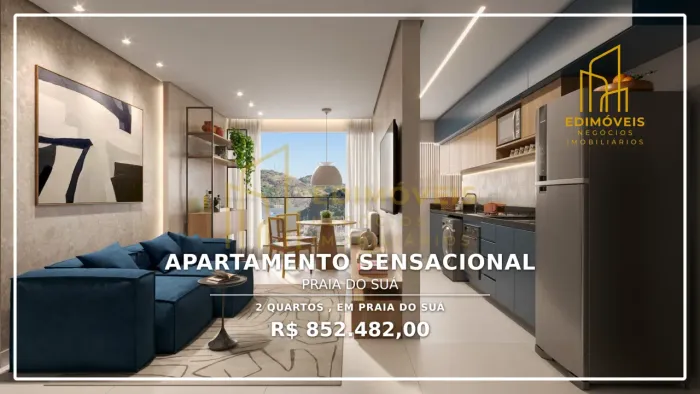 Seu Novo Lar: Apartamento Moderno de 2 Quartos na Praia do Suá