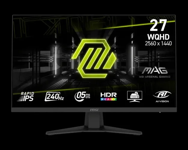 Monitor Gamer 1440p 240hz MSI