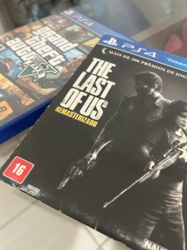 GTA V e The Last of Us 1 (PS4)