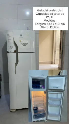 Geladeira Electrolux 260L - Compacta e Funcional (Duas Portas)