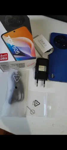 TCL 605, 128gb,na cor azul escuro