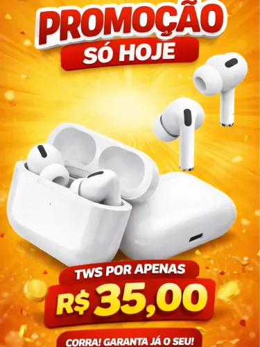 Fone de ouvido Bluetooth