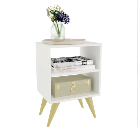 Mesa de cabeceira de cama