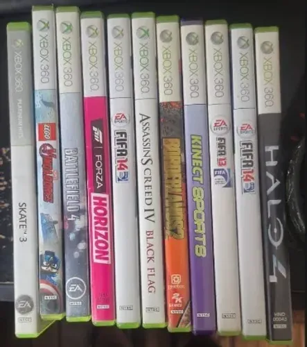 JOGOS ORIGINAIS XBOX 360 - VENDO SEPARADO OU LOTE