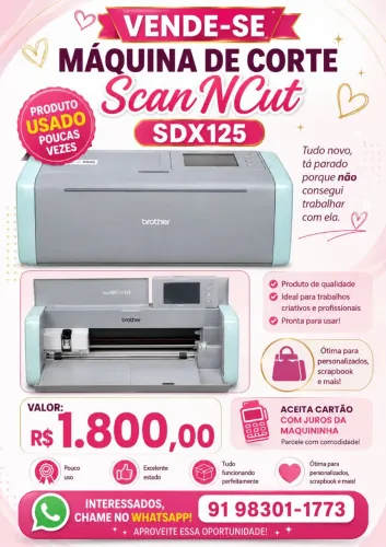 Vendo máquina  de corte SCANCUT 