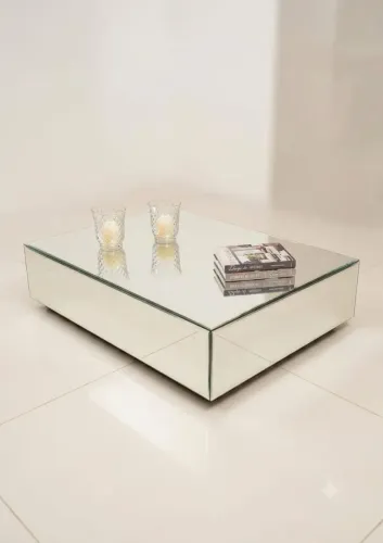 Mesa de Centro Espelhada 1,20 x 0,70 - Perfeito Estado