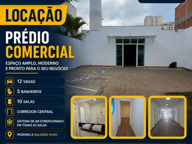 Prédio para alugar, 260 m² por R$ 13.060/mês - Vila Progresso - Guarulhos/SP
