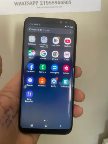 Celular Samsung S8 plus c 64 gigas todo original pega tudo NFC só Venda