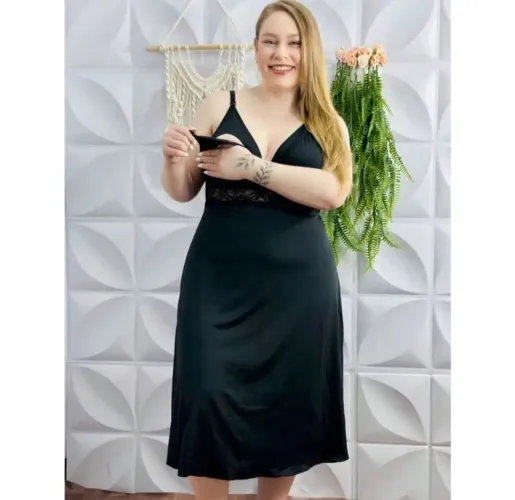 Camisola de amamentação Plus Size