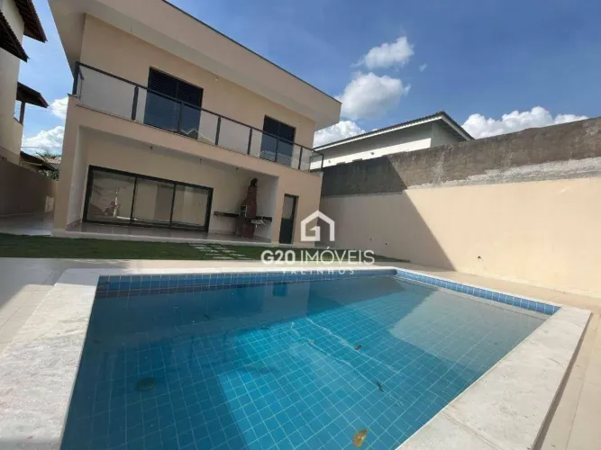 Casa Nova e Ampla à venda em condomínio fechado, Vinhedo.