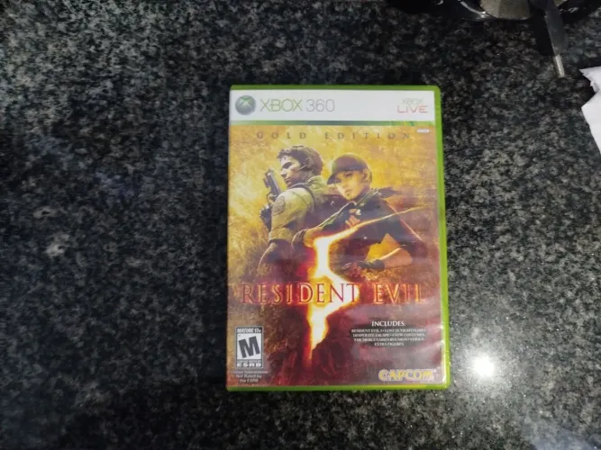 Resident evil 5 Gold edition Xbox 360 Original