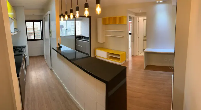 Apartamento 1 quarto com varanda gourmet em Águas Claras - Real Celebration - 42m