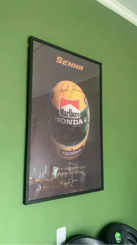 Quadro decorativo Ayrton Senna