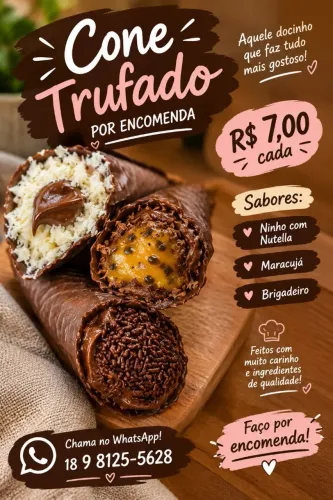 Cone trufado