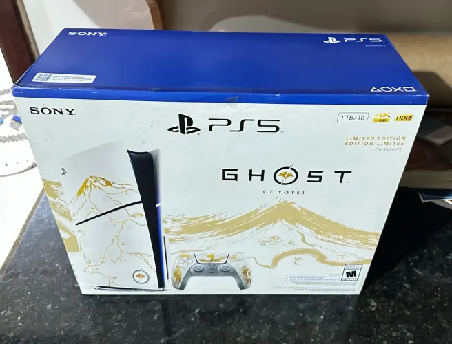 PlayStation 5 - Edição limitada Ghost of Yotei