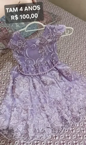 Vestido infantil 
