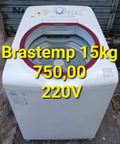 Máquina de lavar Brastemp 15kg 220v ENTREGAMOS
