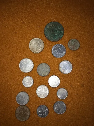 Moedas antigas 