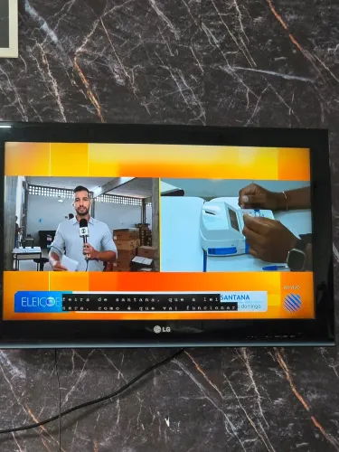 Tv LG 32 sem áudio