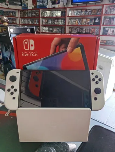 SWITCH OLED, TROCO SERIES S/ PS4 + VOLTA. LOJA FÍSICA.