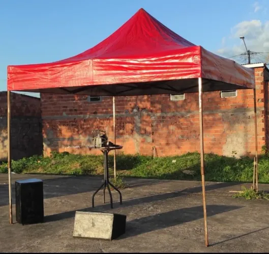 Tenda sanfonada gazebo