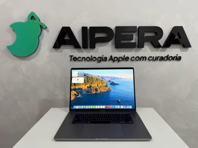 MACBOOK PRO, 64 GB, 512 SSD, CORE i9, 16 POLEGADAS, TOUCH BAR, IMPRESSÃO DIGITAL