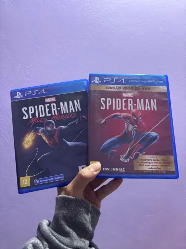 Jogo PS4 - Combo Spider man - Miles Morales