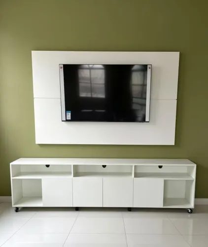Painel e rack até 80 polegadas em mdf entrega grátis