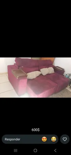Sofá grande semi novo lindo