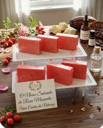 Produtos cosméticos naturais e artesanais