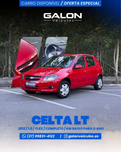 Chevrolet Celta Spirit/ LT 1.0 MPFI 8V Flexp. 5P 2012
