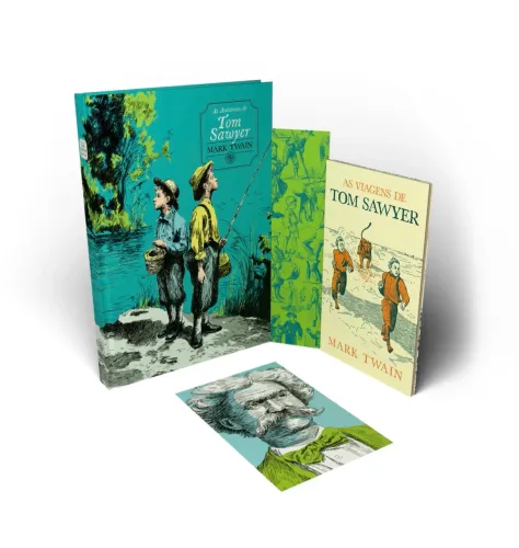BOX - Tom  Sawyer - Mark Twain (livro + livreto) - Clube da Literatura Clássica