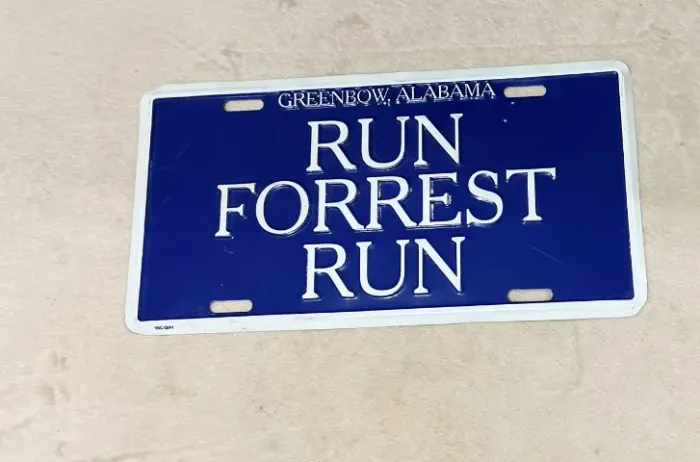 Placa Decorativa Run Forrest Run Do Filme Forrest Gump