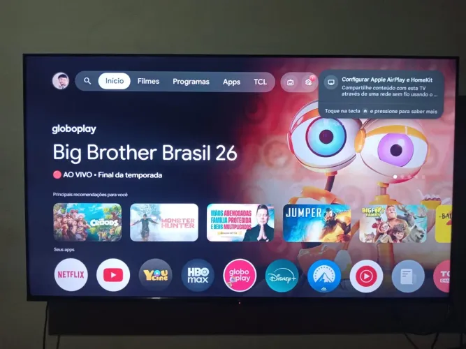 Smart tv Android TCL 53? polegadas