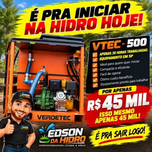 EQUIPAMENTO DE HIDROSSEMEADURA