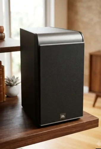 Caixas de som Premium JBL - Torre, bookshelf e subwoolfer