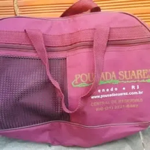 Bolsa Grande Rosa Feminina