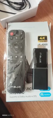 Smart tv stick It blue android