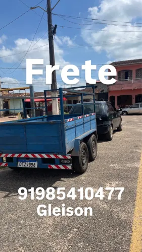 Frete em Belém e região, aceitamos cartão. 