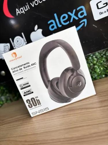  Fone Headset H'MASTON - 30H Com Cancelamento de Ruido - PRODUTO NOVO