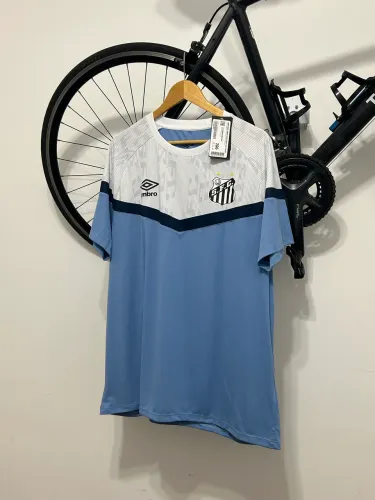 camisa de treino santos na etiqueta
