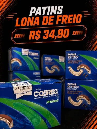 PATINS LONA DE FREIOS