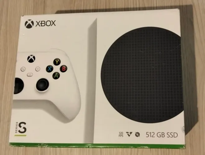 Videogame Xbox Series S Última Geração - Console Original, na caixa com todos acessórios