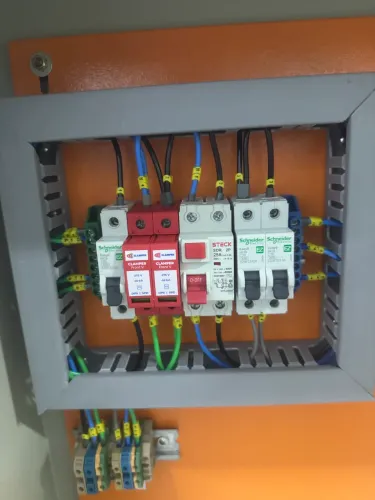 Quadro elétrico completo montado