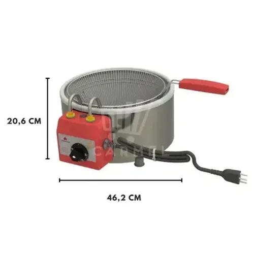 Fritadeira Tacho Elétrico 3 Litros Com Cesto PR-310E Progás NOVA