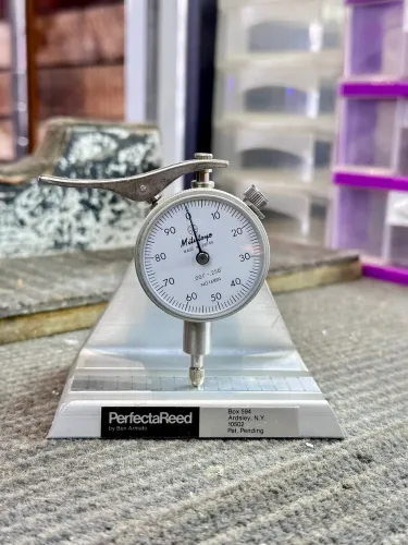 Relógio comparador analógico Mitutoyo modelo 1410N,  
